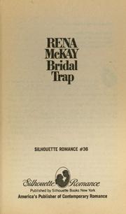 Cover of: Bridal Trap by Rena McKay