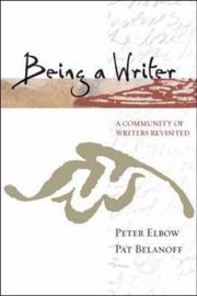 Cover of: Being a writer: a community of writers revisited