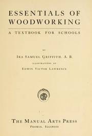 Cover of: Essentials of woodworking