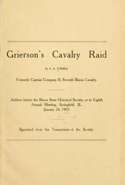 Cover of: Grierson's cavalry raid by Stephen Alfred Forbes