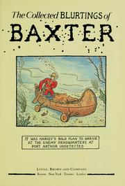 Cover of: The Collected Blurtings of Baxter by Glen Baxter