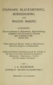Cover of: Blacksmithing & Forging