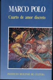 Cuarto de amor discreto by Polo, Marco