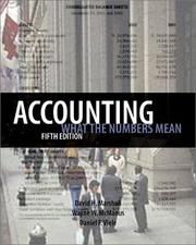 Cover of: Accounting by David H. Marshall, Wayne W. McManus, Daniel F. Viele