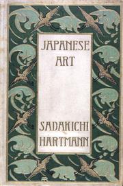 Cover of: Japanese art by Hartmann, Sadakichi