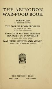 Cover of: The Abingdon war-food book