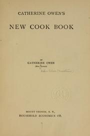 Cover of: Catherine Owen's new cook book