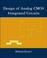 Cover of: Design of Analog CMOS Integrated Circuits