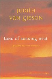 Cover of: Land of burning heat: a Claire Reynier mystery