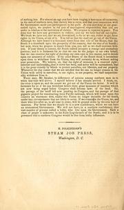 Cover of: State rights and state equality.: Speech of Hon. Thomas Ruffin, of North Carolina, delivered in the House of Representatives, February 20, 1861.