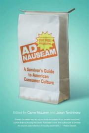 Cover of: Ad nauseum by Carrie McLaren