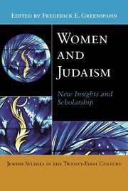Cover of: Women and Judaism: new insights and scholarship