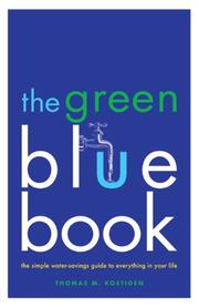 Cover of: The green blue book by Thomas Kostigen