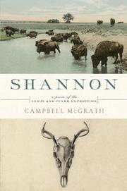 Cover of: Shannon by Campbell McGrath