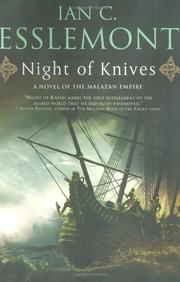 Cover of: Night of knives: a novel of the Malazan Empire