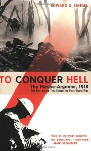 Cover of: To Conquer Hell by Edward G. Lengel