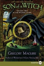 Cover of: Son of a Witch LP by Gregory Maguire