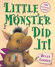 Cover of: Little Monster Did It!