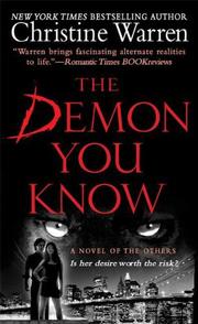 Cover of: The Demon You Know: A Novel of the Others