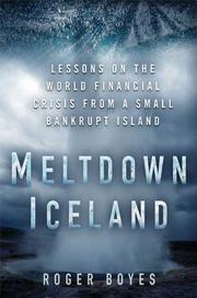 Cover of: Meltdown Iceland by Roger Boyes