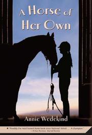 Cover of: A Horse of Her Own by Annie Wedekind