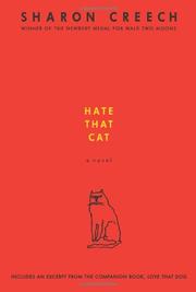 Hate That Cat by Sharon Creech, Scott Wolf