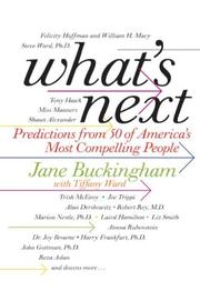 Cover of: What's Next by Jane Buckingham
