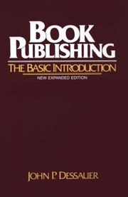 Cover of: Book Publishing: The Basic Introduction