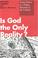 Cover of: Is God the only reality?