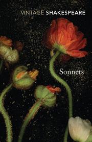 Cover of: Sonnets (Vintage Classics) by William Shakespeare