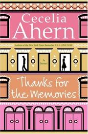 Cover of: Thanks for the Memories by Cecelia Ahern