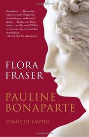 Cover of: Pauline Bonaparte by Flora Fraser