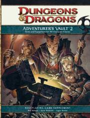 Cover of: Adventurer's Vault 2: A 4th Edition D&D Supplement