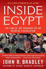 Cover of: Inside Egypt by John R. Bradley