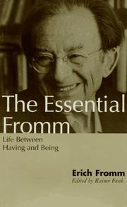 Cover of: The essential Fromm by Erich Fromm