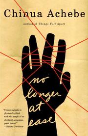 Cover of: No Longer at Ease by Chinua Achebe