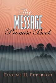 Cover of: The Message Promise Book
