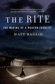 Cover of: The Rite by Matt Baglio