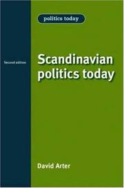 Cover of: Scandinavian Politics Today by David Arter