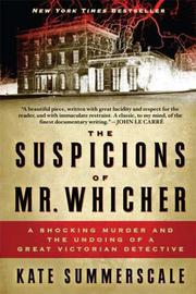 Cover of: The Suspicions of Mr. Whicher by Kate Summerscale