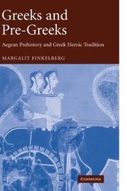 GREEKS AND PRE-GREEKS by MARGALIT FINKELBERG, Margalit Finkelberg