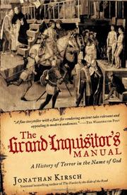 Cover of: The Grand Inquisitors Manual by Jonathan Kirsch