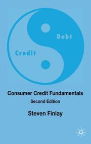 Cover of: Consumer Credit Fundamentals by Steven Finlay