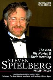 Cover of: Steven Spielberg by Philip M. Taylor