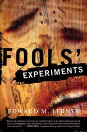 Cover of: Fools' Experiments by Edward M. Lerner