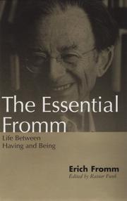Cover of: Essential Fromm, The