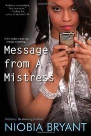 Cover of: Message From A Mistress by Niobia Bryant