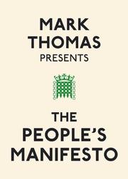 Cover of: Mark Thomas Presents the People's Manifesto