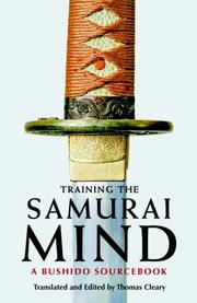 Cover of: Training the Samurai Mind: A Bushido Sourcebook