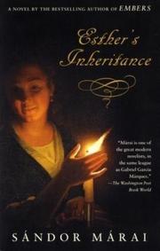 Cover of: Esther's Inheritance (Vintage International)
